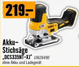 Hornbach Akku-Stichsäge DCS335NT-XJ Angebot