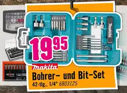 Hornbach Makita Bohrer- und Bit-Set Angebot