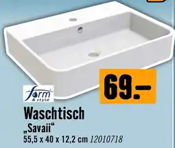 Hornbach form & style Waschtisch "Savaii" Angebot