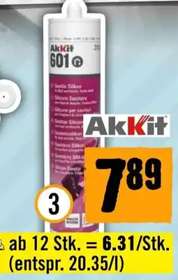 Hornbach Akkit Sanitär-Silikon 601 Angebot