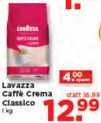 Unimarkt Lavazza Caffé Crema Classico 1 Kg Angebot
