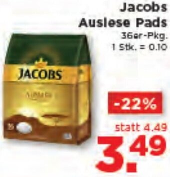 Unimarkt Jacobs Auslese Pads Angebot