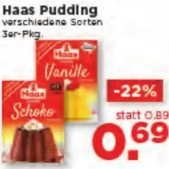 Unimarkt Haas Pudding Angebot