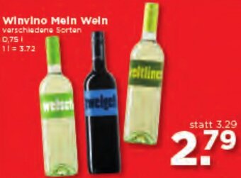 Unimarkt Winvino Mein Wein Angebot