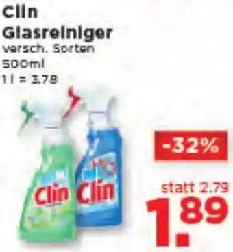 Unimarkt Clin Glasreiniger 500ml Angebot