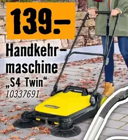 Hornbach Kärcher Handkehrmaschine S4 Twin Angebot
