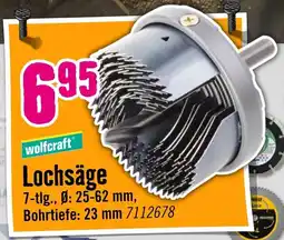 Hornbach Lochsäge wolfcraft Angebot