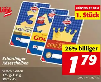 Nah&Frisch Schärdinger Käsescheiben 135/150g Angebot