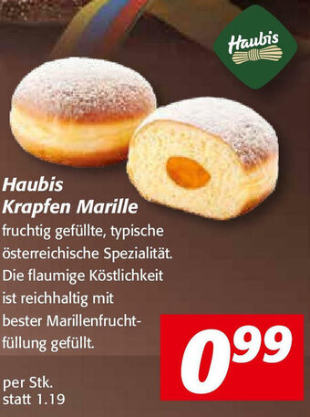 Nah&Frisch Haubis Krapfen Marille Angebot