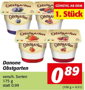 Nah&Frisch Danone Obstgarten 175g Angebot