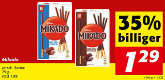 Nah&Frisch Mikado 75g Angebot