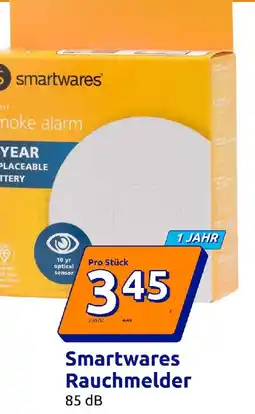 Action Smartwares Rauchmelder Angebot
