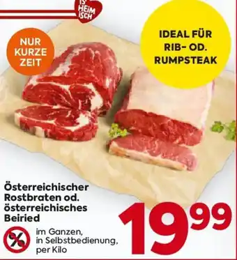 Österreichischer Rostbraten od. österreichisches Beiried