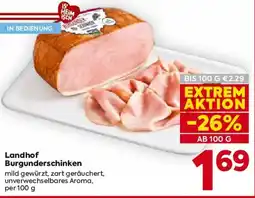 Billa Landhof Burgunderschinken Angebot