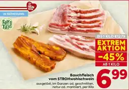 Billa Bauchfleisch vom STROHwohlschwein Angebot
