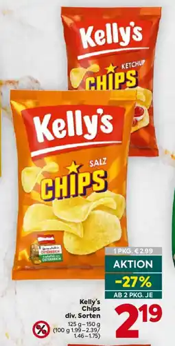 Billa Kelly's chips Angebot