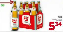 Billa Stiegl Leicht Angebot