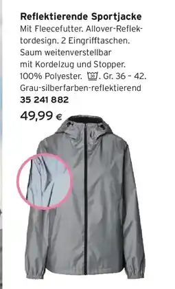 Tchibo Eduscho Reflektierende Sportjacke Angebot