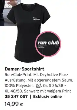 Tchibo Eduscho Damen-Sportshirt run club Angebot