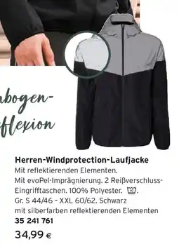 Tchibo Eduscho Herren-Windprotection-Laufjacke Angebot