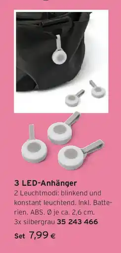 Tchibo Eduscho 3 LED-Anhänger Angebot