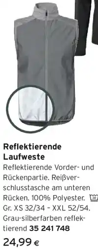 Tchibo Eduscho Reflektierende Laufweste Angebot