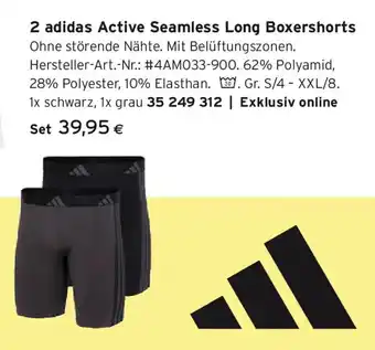 Adidas Active Seamless Long Boxershorts