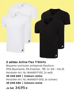Tchibo Eduscho adidas Active Flex T-Shirts Angebot