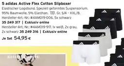 Tchibo Eduscho 5 adidas Active Flex Cotton Slipboxer Angebot