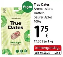 dm True Dates Aromatisierte Datteln Saurer Apfel Angebot