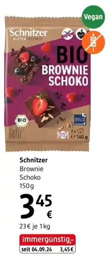 dm Schnitzer Brownie Schoko Angebot