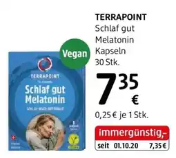 dm TERRAPOINT Schlaf gut Melatonin Kapseln Angebot