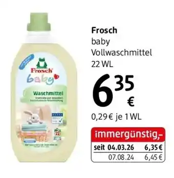 Frosch baby Vollwaschmittel
