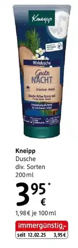 dm Kneipp Dusche Angebot