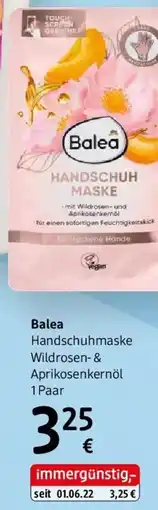 dm Balea Handschuhmaske Wildrosen & Aprikosenkernöl Angebot