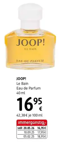 dm JOOP! Le Bain Eau de Parfum Angebot