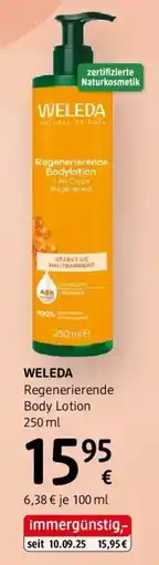 dm WELEDA Regenerierende Body Lotion Angebot