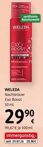dm WELEDA Nachtelixier Exo Boost Angebot
