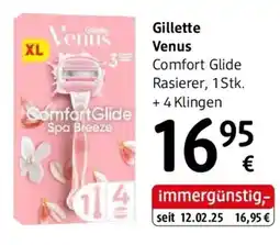 dm Gillette Venus Comfort Glide Rasierer, 1 Stk. +4 Klingen Angebot