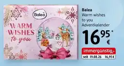 dm Balea Warm wishes to you Adventkalender Angebot