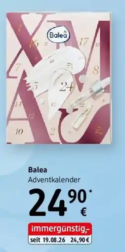 dm Balea Adventkalender Angebot