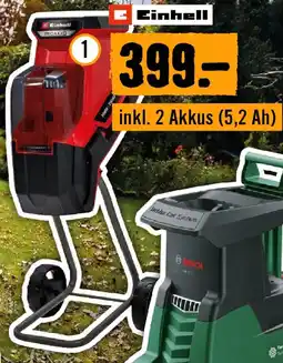 Hornbach Einhell Akku-Messerhäcksler ,,REDAXXO 36/25" Angebot