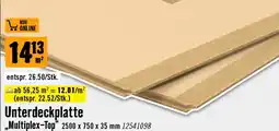 Hornbach GUTEX Unterdeckplatte „Multiplex-Top" Angebot