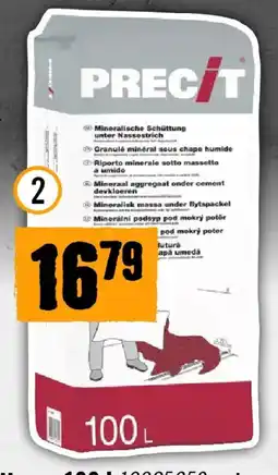 Hornbach Precit Mineralische Schüttung unter Nassestrich Angebot
