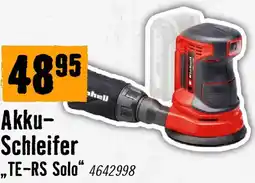 Hornbach Einhell Akku Schleifer TE-RS Solo Angebot