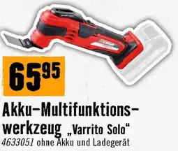 Hornbach Einhell Akku-Multifunktionswerkzeug „Varrito Solo" Angebot