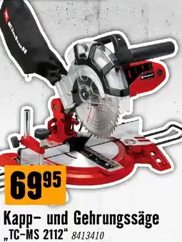 Hornbach Einhell Kapp- und Gehrungssäge TC-MS 2112 Angebot