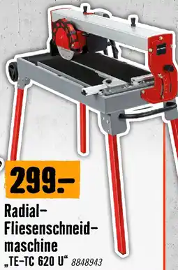 Hornbach Einhell Radial Fliesenschneidmaschine Angebot