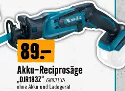 Hornbach Makita Akku-Reciprosäge ,,DJR183Z" Angebot