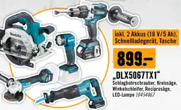 Hornbach Makita Akku-Spezialsets „DLX5067TX1“ Angebot
